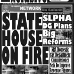 Front Page: Sierra Leone State House On Fire