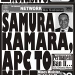 FRONT PAGE: APC To Meets With Samura Kamara
