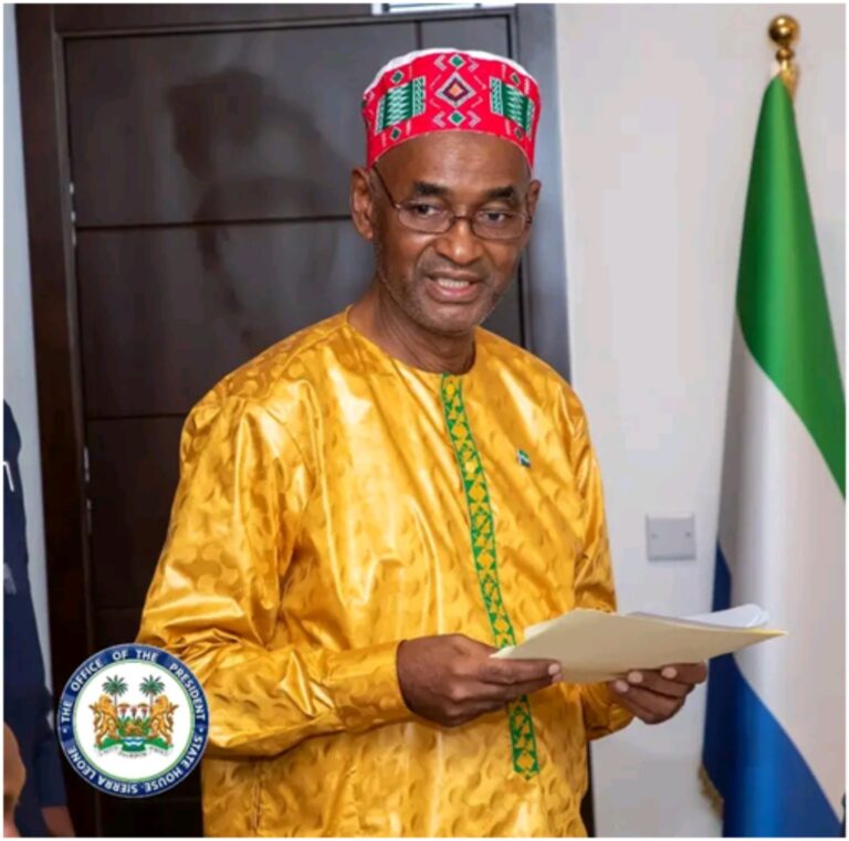 Minister of Energy 2, Dr. Abdul Rahim Jalloh