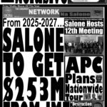 FRONT PAGE: From 2025-2027… Salone To Get $253M From IMF