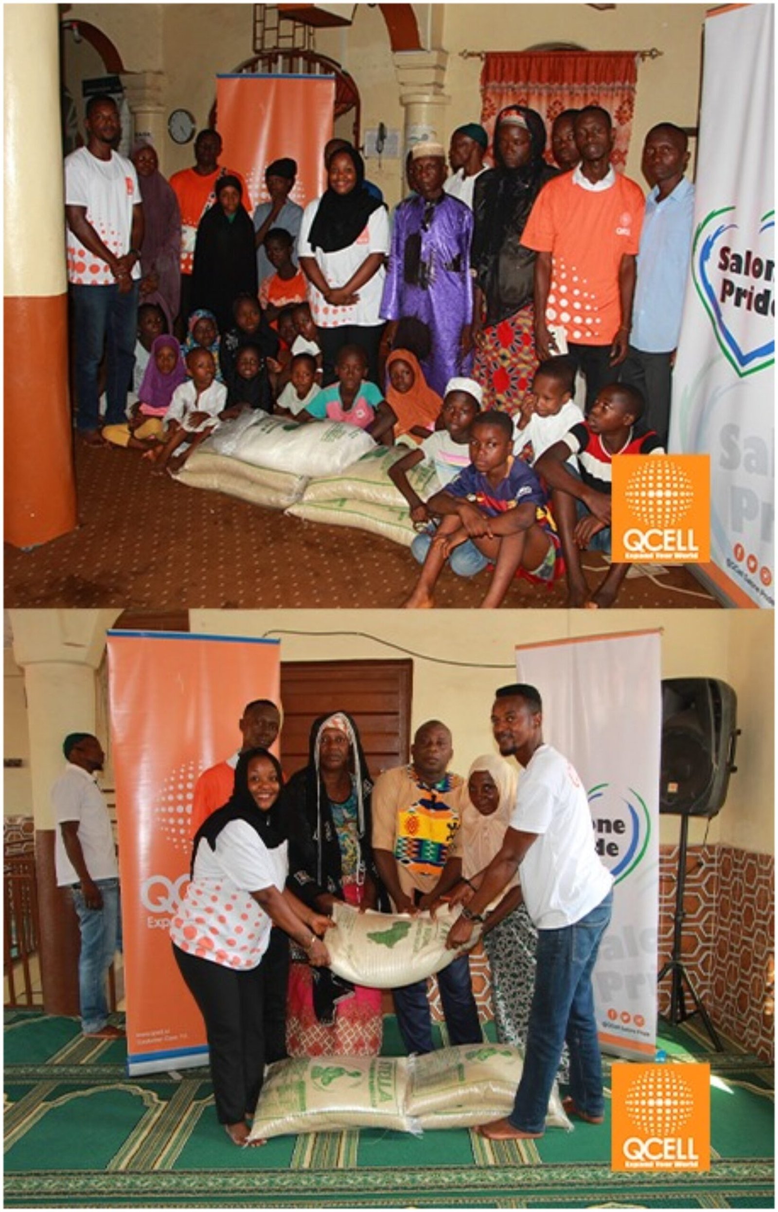 Promoting Corporate Social Responsibility …QCell Donates To Mosques…