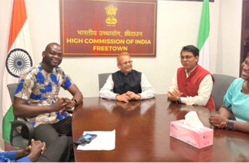 Indian government sponsors top Sierra Leonean Content Creators…