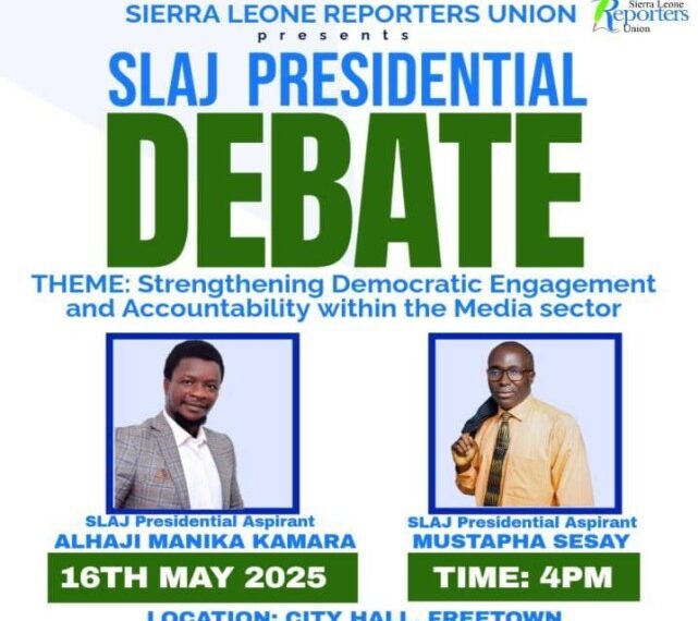 SLAJ Presidential Debate