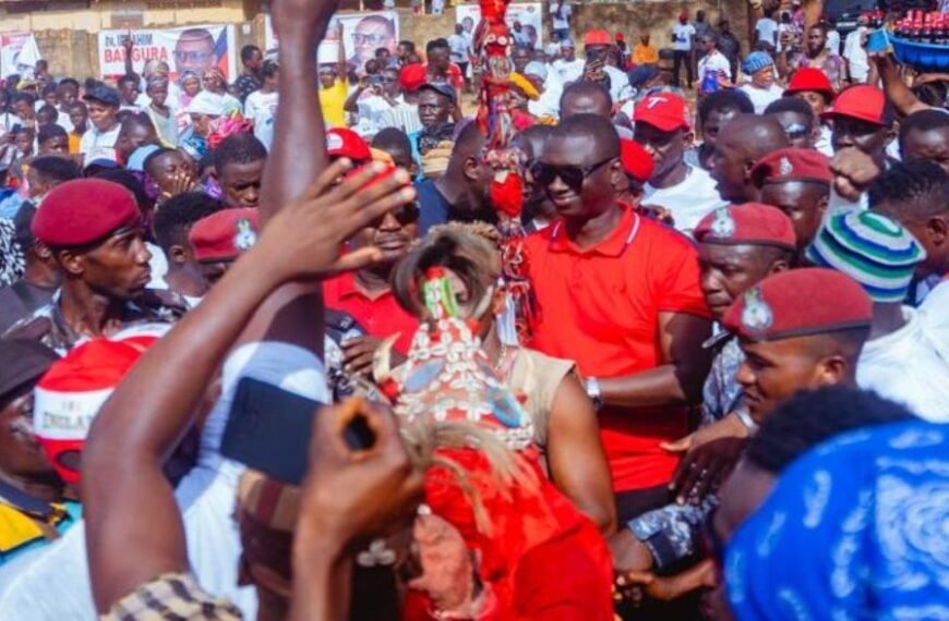 Dr Ibrahim Bangura APC Flag -bearer aspirant