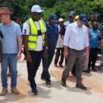 At Kaokor Crossing Points In Kono District… NaCSA & German Experts Monitors Bridge Construction Project