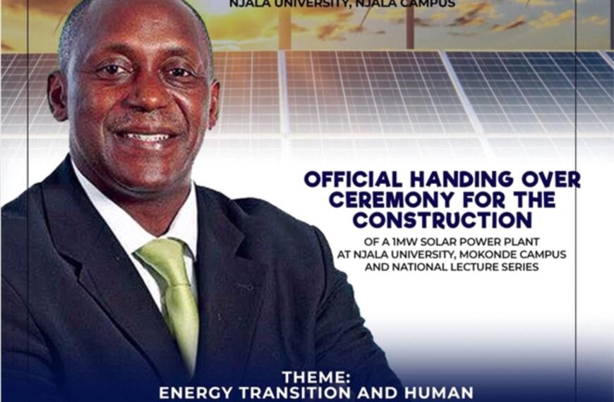 Sierra Leone’s Energy Sector Lead, Alhaji Dr. Kandeh…