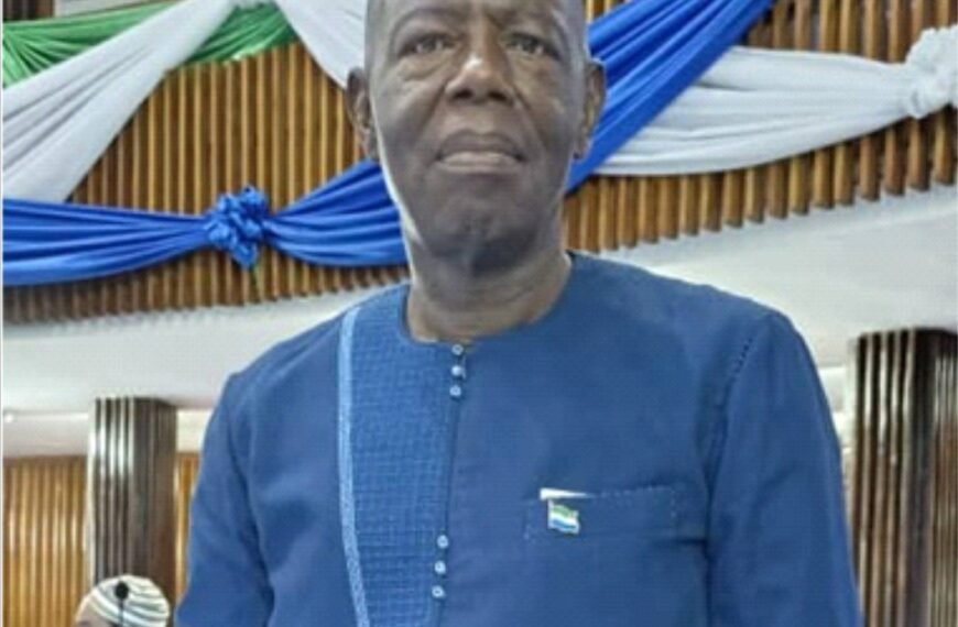 Over Punctuality of MPs: Hon. Joseph Williams-Lamin Recognized&hellip;