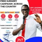 Dr. Ibrahim Bangura: Launching A Free Surgery Campaign Across Sierra Leone