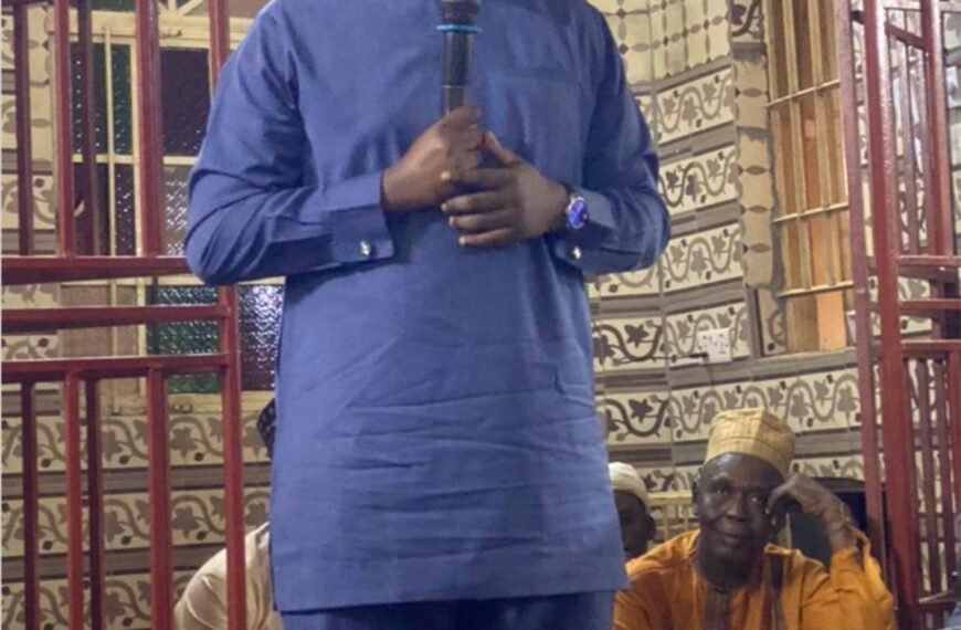 Dr. Ibrahim Bangura, Jummah Prayers Today