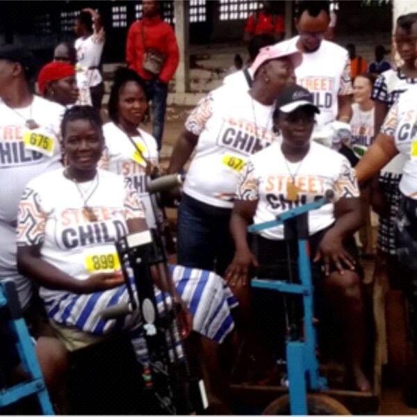 Women with Disabilities Shine at Street Child Marathon in Makeni