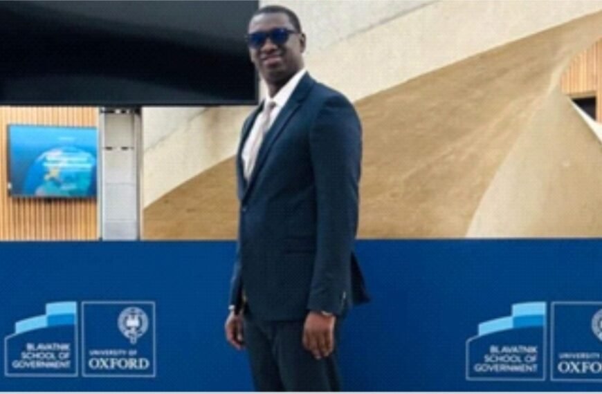 Dr. Ibrahim Bangura In Oxford