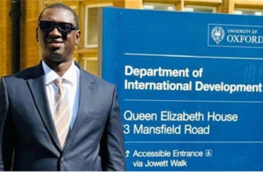 Dr Ibrahim Bangura Excels