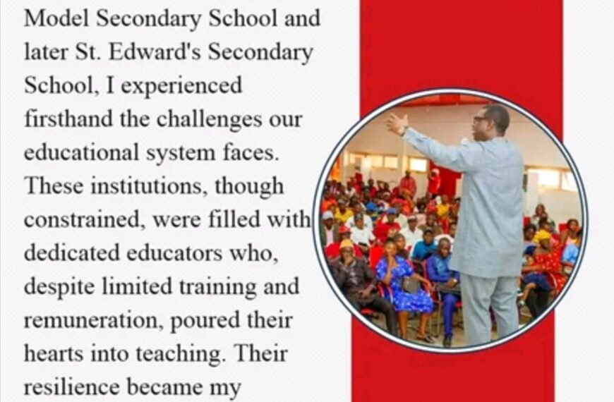 Inspirational Leader, Dr Ibrahim Bangura