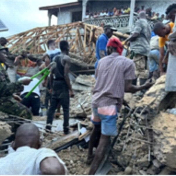 Three-Storey Building Collapses In Lumley