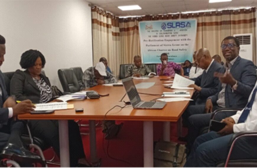 Ministry of Transport, SLRSA Hold Pre-ratification Engagement With…