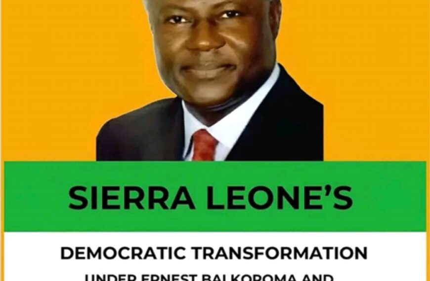 Former President Koroma’s book is out!