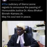 Justice Binneh Is Dead