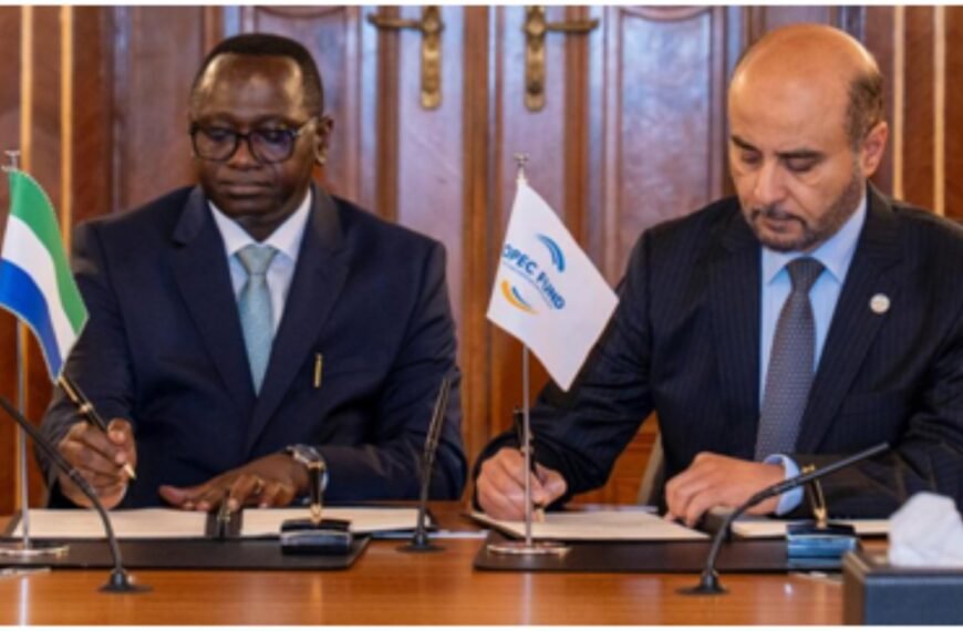The Government of Sierra Leone and OPEC Fund…