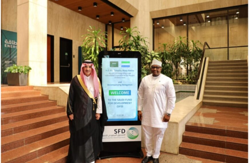 Sierra Leone’s Foreign Minister Discusses Partnership Opportunities with…