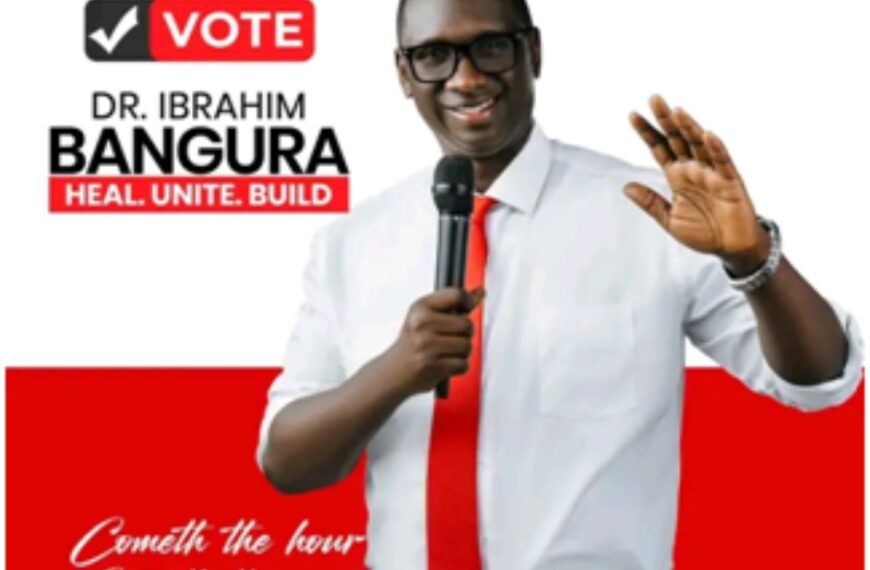 Dr. Ibrahim Bangura: A Trailblazer for Many Ideas&hellip;