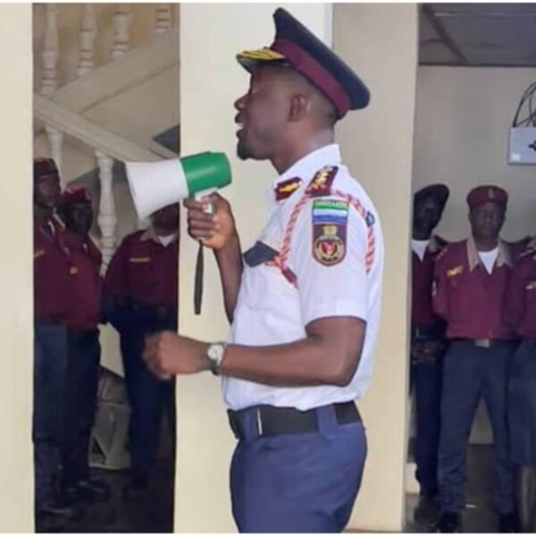 SLRSA Executive Director Addresses Staff On Work Ethics At Muster Parade