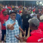 Lunsar has exploded with unwavering support for the APC’s leading flagbearer, Dr. Ibrahim Bangura. He is on a mission to heal, unite, and build the party and the country, sending a powerful message to the entire nation: APC is more than ready to take the power!