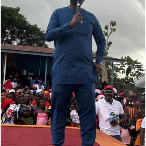 Dr. Ibrahim Bangura stands at that nexus, with Bo’s Coronation Field as the place of his symbolic crowning, and Lunsar’s rains as his baptism of resolve, now shared with the Iron Ladies who braved the storm by his side. He offers an APC reborn. For Sierra Leone’s 2028 horizon, he may be its truest compass.