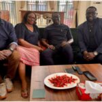 DR IBRAHIM BANGURA PAYS SECOND VISIT TO SYMPATHIZE WITH FAMILY OF AMBASSADOR OMRIE GOLLEY