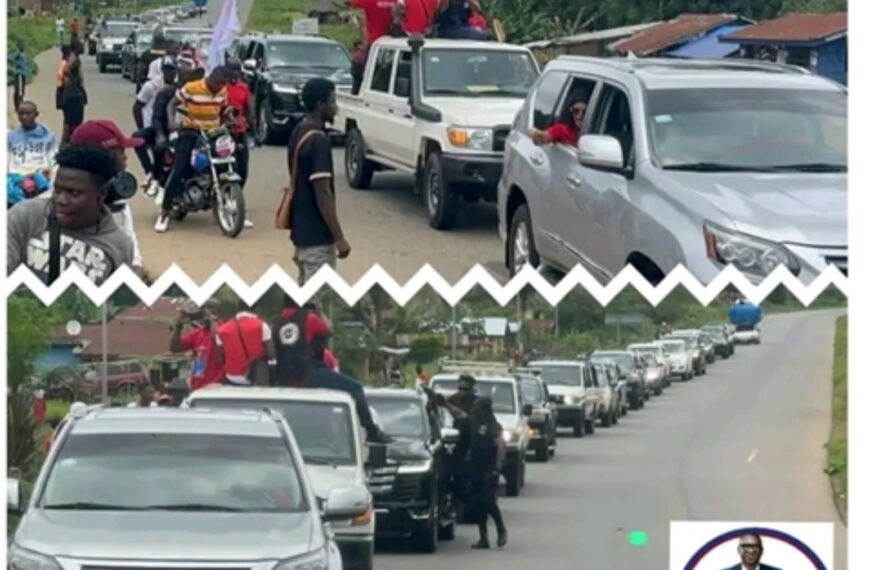 Presumptive APC flagbearer, Dr. Ibrahim Bangura enters his&hellip;