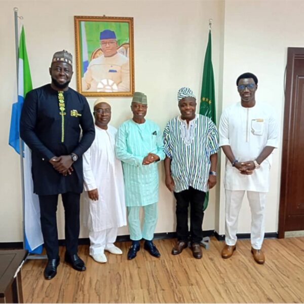 Sierra Leone’s Deputy Minister of Transport and Aviation, Rex Bhonapha Deposits African Road Safety Instrument of Ratification at The African Union Commission