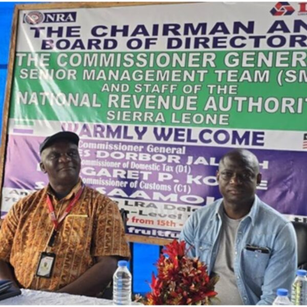 LRA CG & DELEGATION GET WARM WELCOME TO S/LEONE