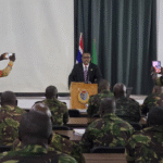 Ghana High Commissioner to Sierra Leone, H.E. Senalor K. Yawlui, PhD during his presentation at Horton Command and Staff College Ghana High Commissioner to Sierra Leone, H.E. Senalor K. Yawlui, PhD during his presentation at Horton Command and Staff College